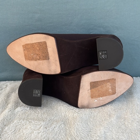 NWOT Eileen Fisher Signy Stretch Knit Block Heel Chocolate Brown Size 8.5M - Picture 6 of 8